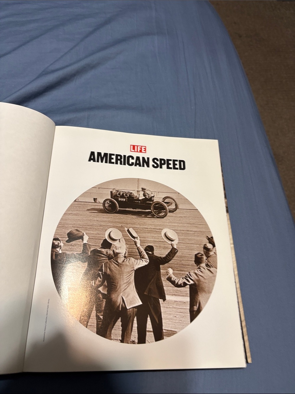 American Speed Hardcover Notebook - Blue, Red, Black - Picture 5 of 11